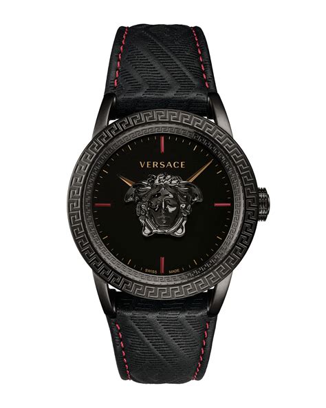 mens black versace watch|versace watches clearance.